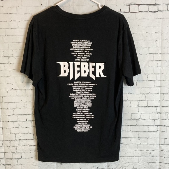 Justin Bieber Concert T-shirt Tee Collectible Fan Gear Streetwear - Picture 8 of 13
